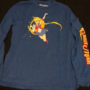 Sailor moon long sleeve tee